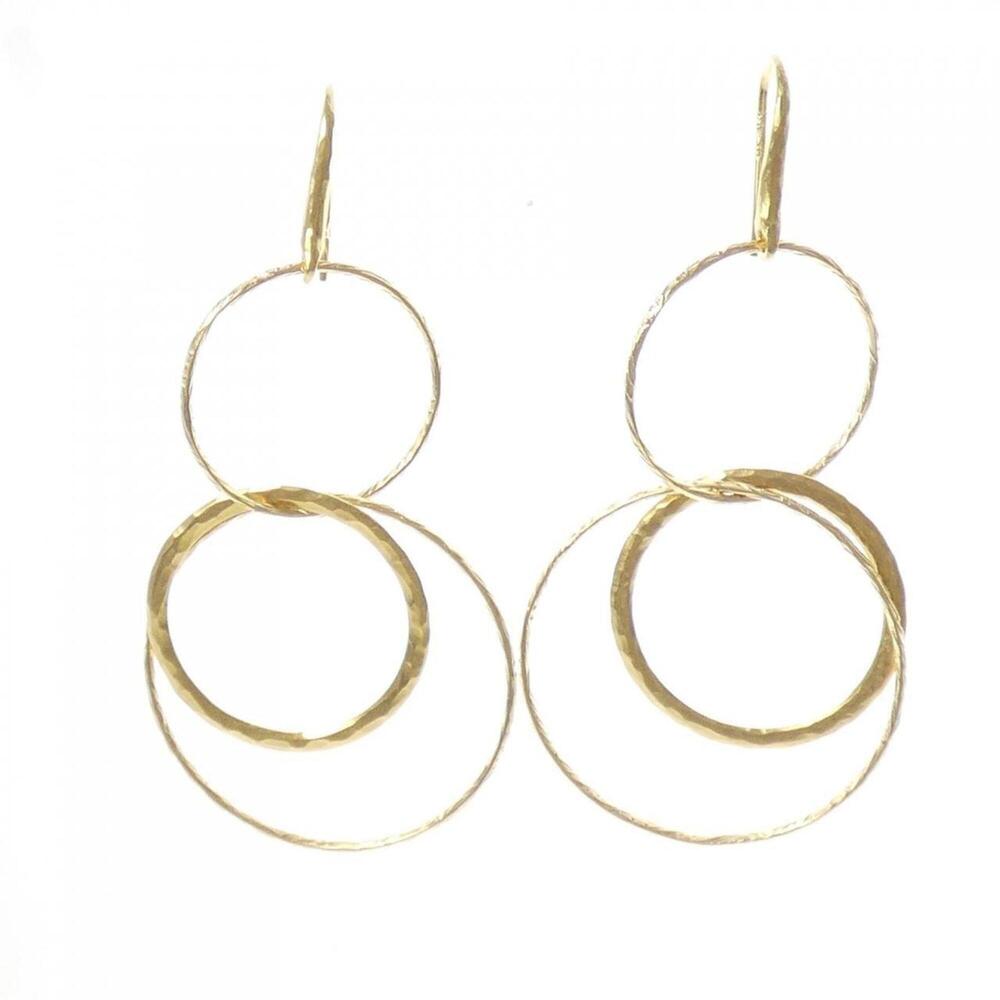 Tiffany Hammered Circle Earrings